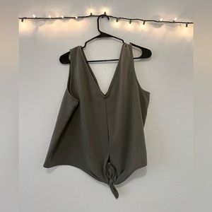 Adorable Plus. Top Top with Front tie